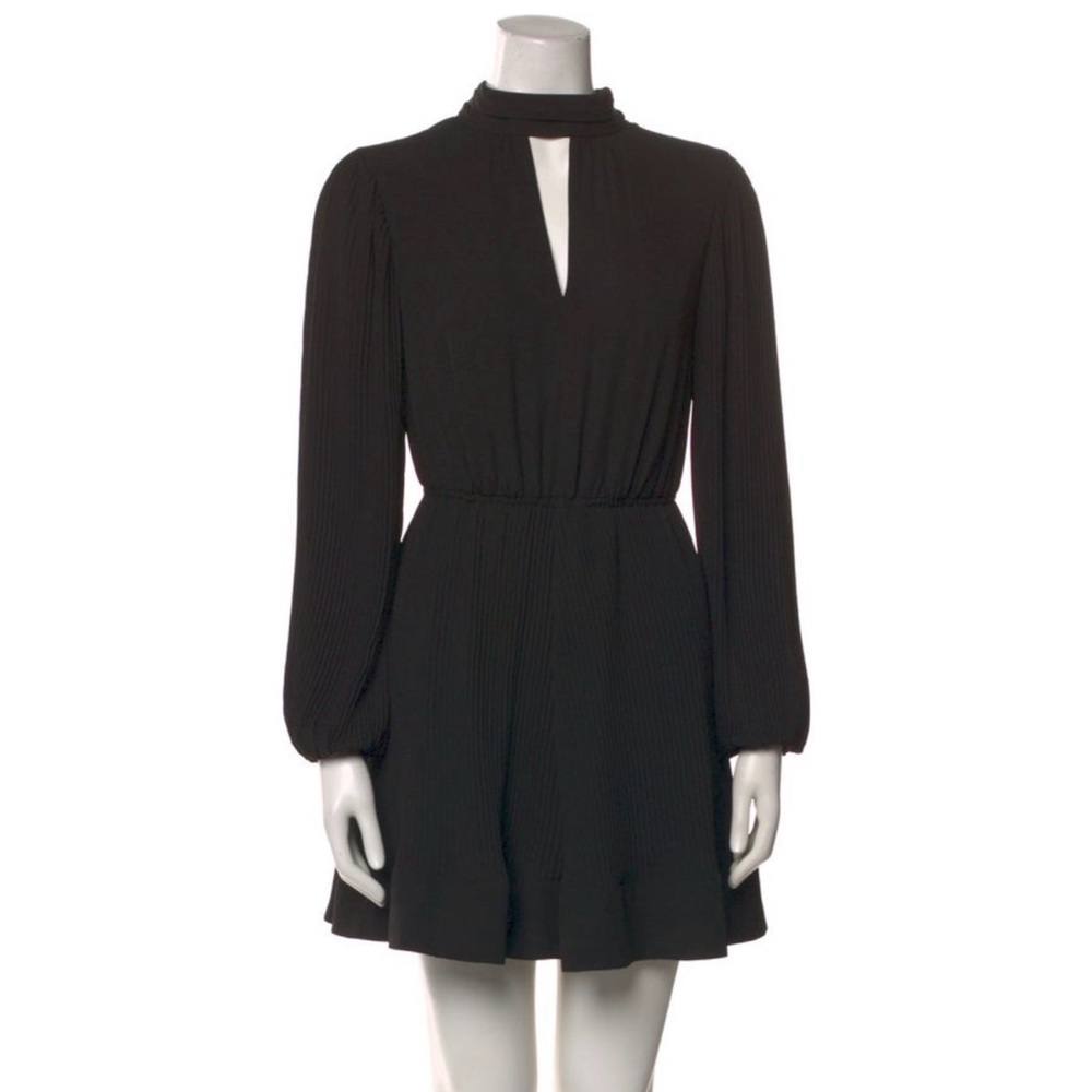Milly Black Long Sleeve Dress